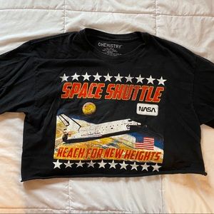 Space Shuttle Crop Top